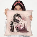Paris Inside Throw Pillow By Christian Alonso