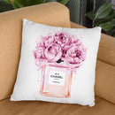 Peonies A?C? Coco Throw Pillow By Christian Alonso