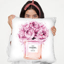 Peonies A?C? Coco Throw Pillow By Christian Alonso