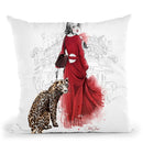 Petit Leopard Throw Pillow By Christian Alonso