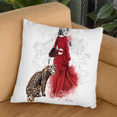 Petit Leopard Throw Pillow By Christian Alonso