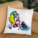 Precious Parrot Throw Pillow By Christian Alonso