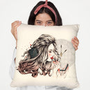 Rouge Passion Throw Pillow By Christian Alonso