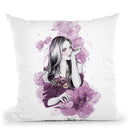 Sakura Bloom Throw Pillow By Christian Alonso