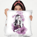 Sakura Bloom Throw Pillow By Christian Alonso