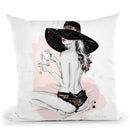 The Noir Throw Pillow By Christian Alonso