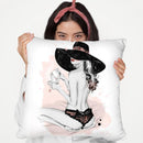 The Noir Throw Pillow By Christian Alonso