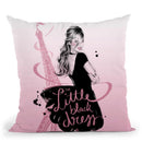Thelittleblackdress Throw Pillow By Christian Alonso