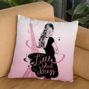 Thelittleblackdress Throw Pillow By Christian Alonso