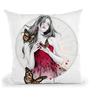 Waiting Throw Pillow By Christian Alonso
