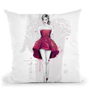 Cherry Blossoms Throw Pillow By Christian Alonso