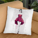 Cherry Blossoms Throw Pillow By Christian Alonso