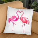 Flamingo Love Throw Pillow By Christian Alonso