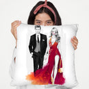 Haute Couture Romance Throw Pillow By Christian Alonso