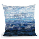 Icelandic Wave Throw Pillow By Silvia Vassileva