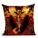 Dragonsword Flameblade Throw Pillow By Tate Licensing