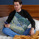 Olive Orchard Throw Pillow By Van Gogh
