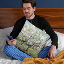 The White Orchard Throw Pillow By Van Gogh