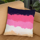 Abstract Sunset Sky Blush Throw Pillow By Alisa Galitsyna